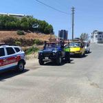 Antalya'da jandarma ekiplerinden safari araçlara yönelik denetim