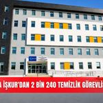 Antalya İŞKUR'dan 2 bin 240 temizlik görevlisi alımı