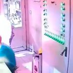 Demir çelik fabrikasındaki patlama anı kamerada