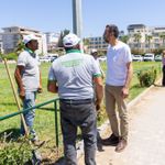 Manavgat’ta sahil düzenlemesi