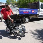 Başkan Kocagöz akülü sandalye talebi saatler içinde karşılandı
