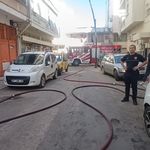 Yangına müdahalede park engeli!