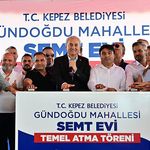 Gündoğdu Mahallesi Semt Evi'nin temeli atıldı