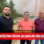 Başkan Yıldırım: 'Yön değiştiren rüzgar çalışmaları güçleştiriyor'