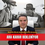 Muhittin Böcek davasında kritik duruşma: Ara karar bekleniyor