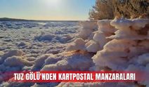 Tuz Gölü'nden kartpostal manzaraları
