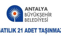 Satılık 21 adet taşınmaz