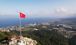 Çalış Tepesi’ne Türk bayrağı  