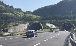 Bolu Dağı Tüneli'nden 1 milyondan fazla araç geçti