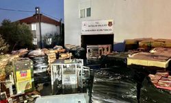 Depoda 12 ton kaçak kahve  