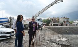 Denizcilik Fakültesi’nde beton dökümü başladı 