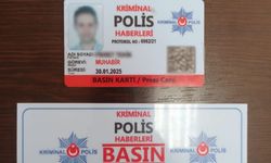 Sahte basın kartı kullandı; Yakayı ele verdi