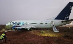 Senegal'de yolcu uçağı pistten çıktı