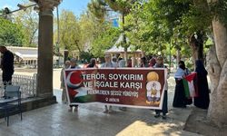 Gazze için sessiz yürüyüş 