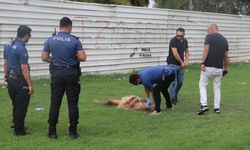 Yarı çıplak halde ölü bulundu