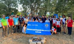 Büyükşehir izcileri Akseki'de kampta