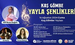 Gömbe’de yayla şenliği  
