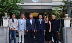 Vali Şahin’den DTO’ya ziyaret 