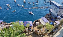 Dünyanın en iyi uçurum dalışçıları Antalya’daydı 