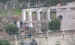 Balıkesir'de mühimmat fabrikasındaki patlama anı kamerada