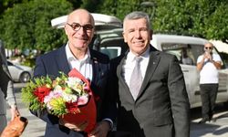 Heyet kardeş şehir Demre'de 