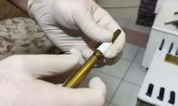 Kalem şeklinde suikast silahı ele geçirildi