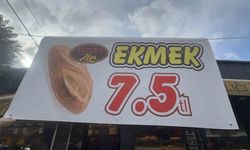 Dar gelirlinin dostu esnaf, 200 gram ekmeği 7 buçuk TL'ye satıyor