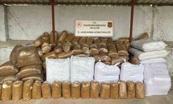 Tonlarca kaçak tütün ele geçirildi