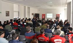 İtfaiye personeline orman yangınlarıyla mücadele eğitimi