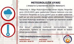 Meteoroloji uyardı!