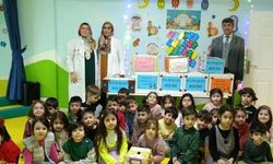 Minikler paylaşmanın mutluluğunu yaşadı