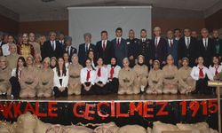 Şehitler anıldı