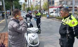 Sürücü cezadan kaçamadı