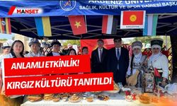 Kırgız kültürü tanıtıldı