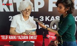 'Telif hakkı yazarın emeği'