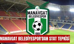 Manavgat Belediyespor'dan stat tepkisi
