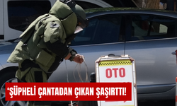 Şüpheli çantadan çıkan şaşırttı!