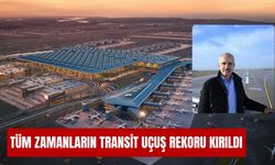 Tüm zamanların transit uçuş rekoru kırıldı