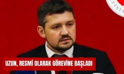 Uzun, resmi olarak görevine başladı