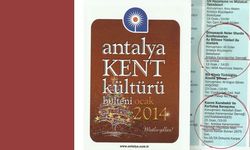 Antalya Kültür Sanat  Bülteni bütün şehirde