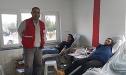 Elmalı MYO kan bağışı kampanyasına katıldı
