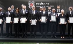 Beşiktaş’ta Başkan Serdal Adalı ve yönetimi, mazbatalarını aldı