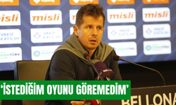 Belözoğlu: İstediğim oyunu göremedim