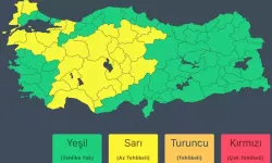 28 ilde sağanak ve fırtına nedeniyle 'sarı uyarı'