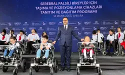 Bakan Kacır: Serebral palsili evlatlarımıza, 600 set cihaz hibe ediyoruz