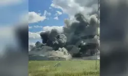 Gebze'de korkutan yangın! Boya fabrikası alev alev