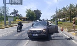Manavgat’ta kaza :1 yaralı