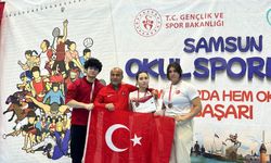 Türkiye şampiyonasında kürsüye çıktı