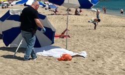 Alman turist sahilde hayatını kaybetti