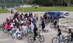Gençlik haftasında pedallar döndü